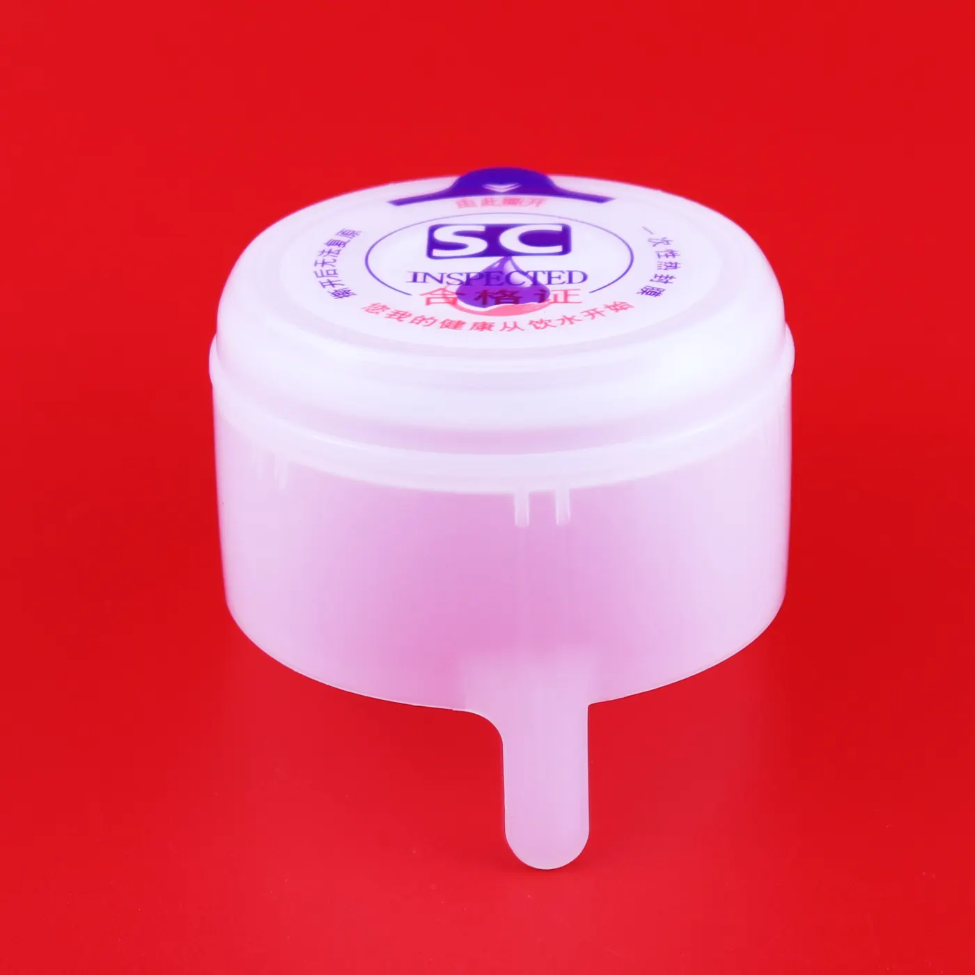 10.2g one time use 5 gallon water bottle cap thumbnail 3