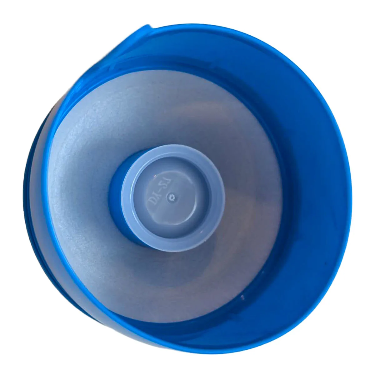 Photo of 8g blue two-piece reusable cap set with sealing pad