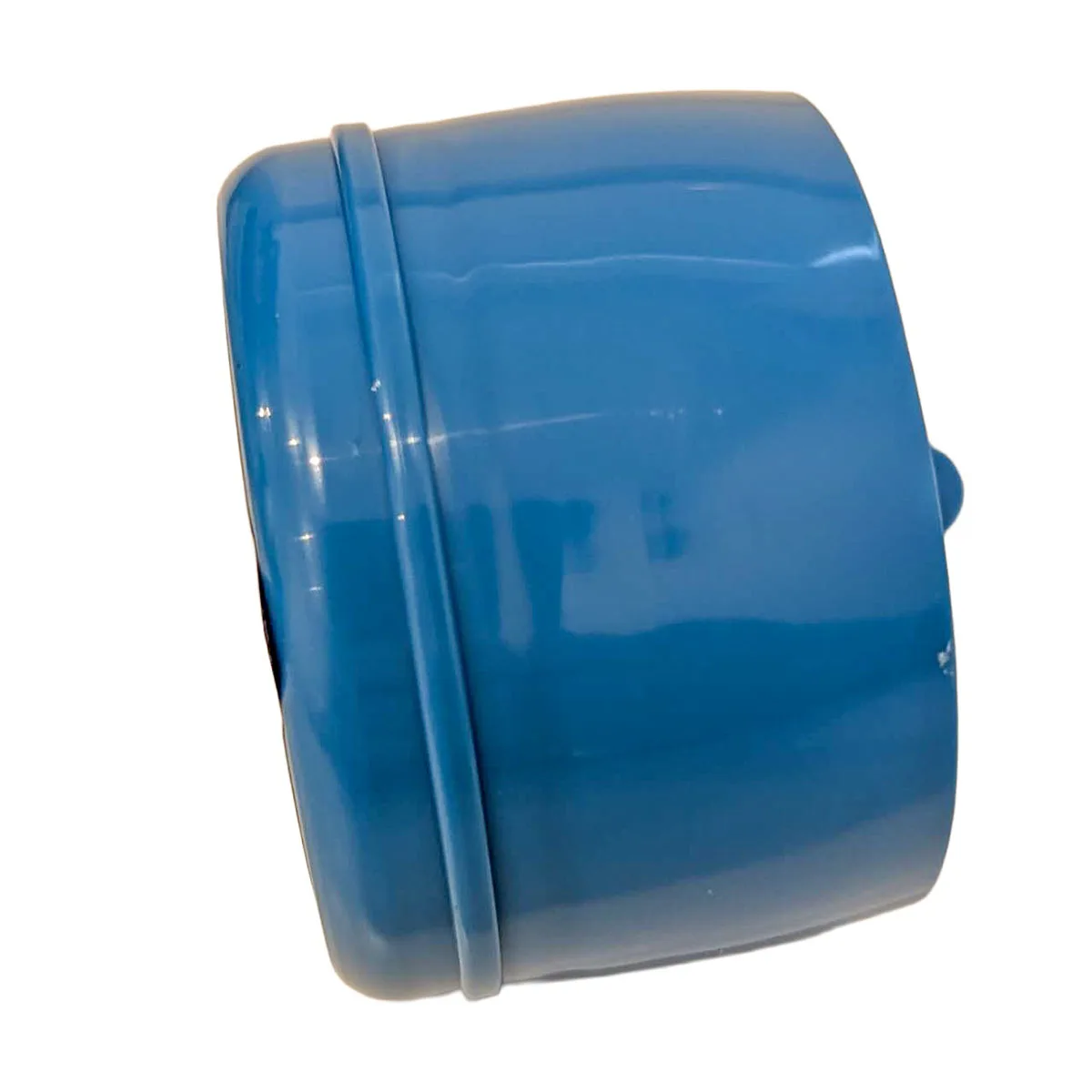 Photo of 8g blue two-piece reusable cap set with sealing pad