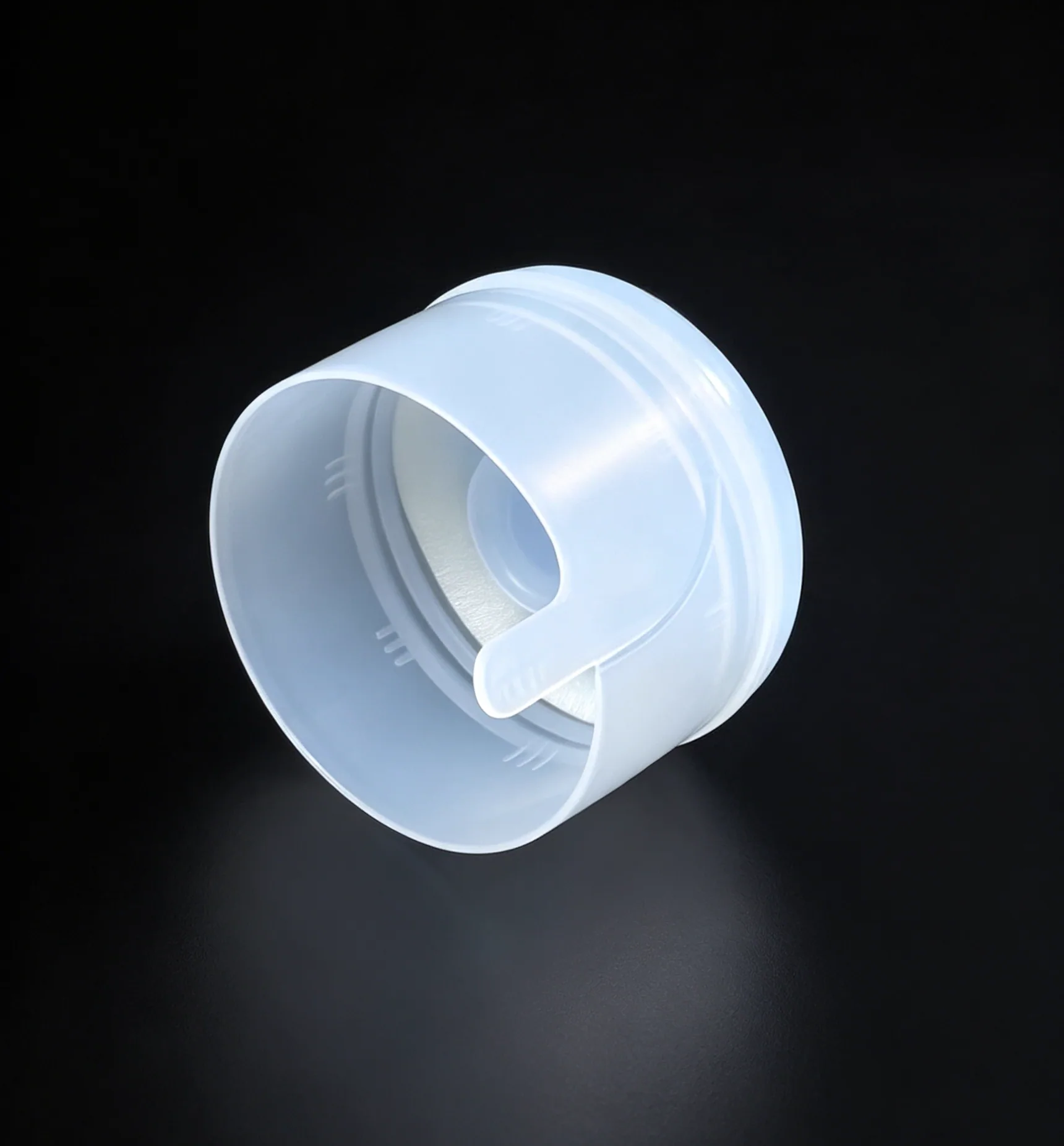 Premium single-color cap with inner plug and sealing liner thumbnail 3