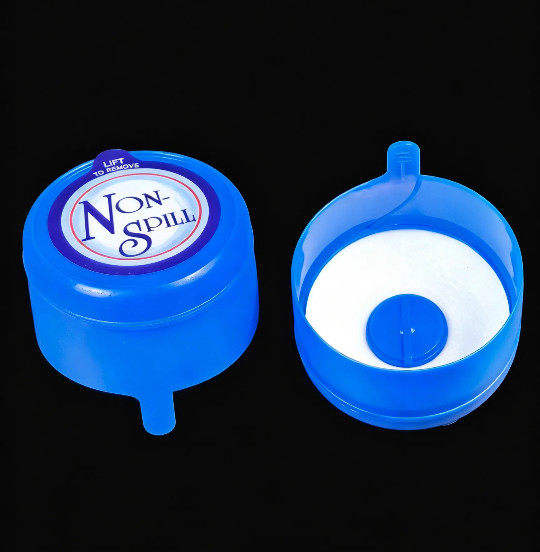 8.2g blue single-color cap with sealing liner and pull tab thumbnail 3
