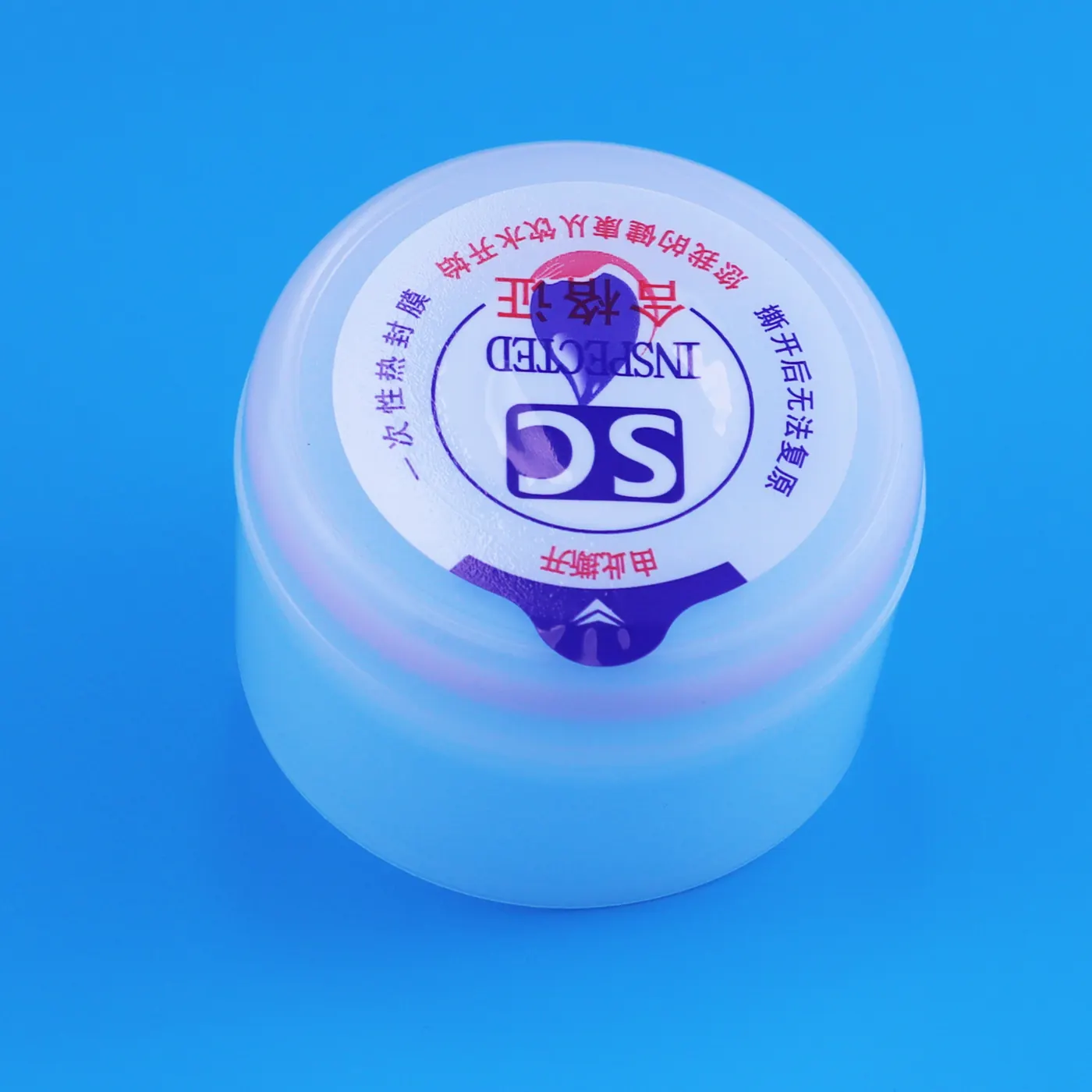 One-time use 5 gallon bottle cap with pull detail thumbnail 2