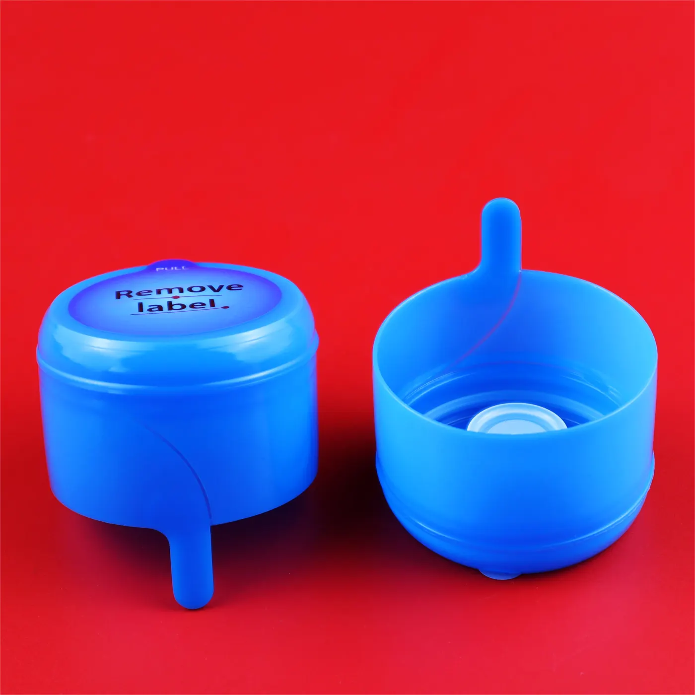 Blue reusable water bottle cap option thumbnail 4